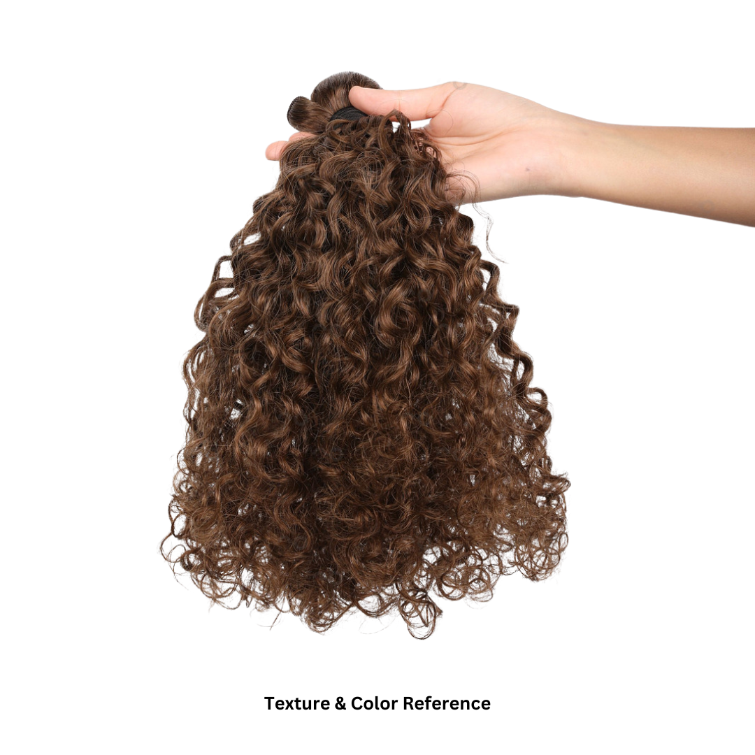 Exotic Curly (3a-3b) 320g 'Bougie' Clip-in Set