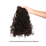 Exotic Curly (3a-3b) 320g 'Bougie' Clip-in Set